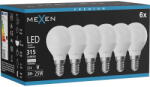 Mexen Nova 6x LED крушка E14, G45, 3W, Неутрална - 4000K, 315 lm - L101-E14-0340-01x06 (L101-E14-0340-01x06)