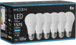 Mexen Nova 6x LED крушка E27, A60, 15W, Студена - 6500K, 1575 lm - L100-E27-1565-01x06 (L100-E27-1565-01x06)