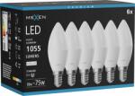 Mexen Nova 6x LED крушка E14, C37, 10W, Неутрална - 4000K, 1055 lm - L102-E14-1040-01x06 (L102-E14-1040-01x06)