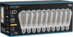 Mexen Vintis 10x LED крушка с нажежаема спирала E27, ST64, 4W, Топла - 2200K, 220 lm, опушен (L162-E27-0422-70x10)