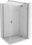 Mexen Mist-H T cabina de duș cu deschidere dreaptă 105 x 110 cm, transparent, gri armă periat - 8A5T-105-110-66-00-P (8A5T-105-110-66-00-P)