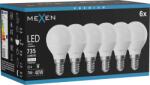 Mexen Nova 6x LED крушка E14, G45, 7W, Неутрална - 4000K, 735 lm - L101-E14-0740-01x06 (L101-E14-0740-01x06)