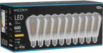 Mexen Vintis 10x LED филамент крушка E27, ST64, 8W, Топла - 2200K, 600 lm, опушена (L152-E27-0822-70x10)