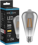Mexen Vintis LED E27 филамент крушка, ST64, 4W, Топла - 2700K, 300 lm, опушена - L152-E27-0427-70 (L152-E27-0427-70)