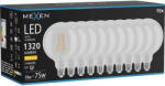 Mexen Vintis 10x LED нажежаема осветителна крушка E27, G125, 10W, Топла - 2700K, 1320 lm, (L158-E27-1027-00x10)