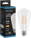 Mexen Vintis LED нажежаема жичка E27, ST64, 4W, Топло - 2700K, 470 lm, прозрачно - L152-E27-0427-00 (L152-E27-0427-00)