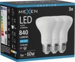 Mexen Nova 3x LED крушка E27, R63, 8W, Студена - 6500K, 840 lm - L104-E27-0865-01x03 (L104-E27-0865-01x03)