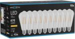 Mexen Vintis 10x LED нажежаема жичка E27, ST64, 4W, Топло - 2200K, 470 lm, прозрачно (L152-E27-0422-00x10)