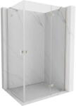Mexen Mist-H Duo cabină de duș batantă dreaptă 100 x 115 cm, transparent, nichel periat - 8A5-100L-115P-97-00 (8A5-100L-115P-97-00)