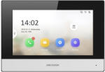 Hikvision DS-KH6320-TE1 (B) IP video-kaputelefon beltéri egység, 7" LCD kijelző, 1024x600 felbontás (DS-KH6320-TE1_-B-)