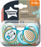 Tommee Tippee játszócumi Moda 2db 6-18hó fiú - vital24