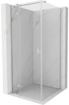 Mexen Mist-H T cabina de duș articulată stânga 70 x 70 cm, transparent, nichel periat - 8A5T-070-070-97-00-L (8A5T-070-070-97-00-L)