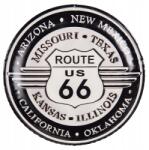 Clayre & Eef Route 66 falitábla 35x2 cm (6Y5010)