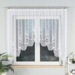 Markizeta Berenika Készre varrott jacquard függöny 300x140cm, fehér színű (004304/000/001/140300/1)