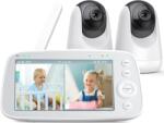  Fakeme Gyerek monitor 5" 720P 2 kamera 300 m 4500 mAh Használt (e333)