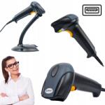 HDWR Vezetékes Usb vonalkódolvasó állvánnyal, automatikus szkenneléssel (HD29A)