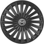 AutoHelix MSA Set 4 capace roti Joy Negru R15 Compatibil Cu Nissan (5364)