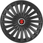 AutoHelix MSA Set 4 capace roti Joy Negru R15 Compatibil Cu Suzuki (5388)
