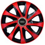 AutoHelix MSA Set 4 capace roti Drift extra red R15 pentru gama Audi (5495)