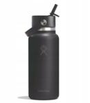 Hydro Flask Thermo palack Hydro Flask Wide Flex Straw 946 ML fekete W32CFS001 (W32CFS001)