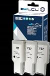 LCL Kompatibilis tintapatron LCL 727 XL, (3 db: Mbk, pbk, gy), Nem tartozék (B089JYPRDR-NK)