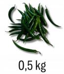  Peperoni Paprika Zöld Friss 0, 5KG Csípős Chili Zöldség Teljesítmény