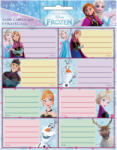 GIM Disney Jégvarázs Forever füzetcímke 16 db-os (GIM77180946)