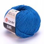 YARNART Fonal Yarnart Jeans 16 kék, ideális plüssállatokhoz, puha (WJEANS16RAM)