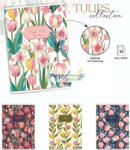 Lastva tűzött füzet A/4, kockás, 52 lapos, Tulips (COK-87073) - mesescuccok