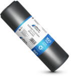 Alpha Szemeteszsák fekete 80x120 30mikron 160L 10db/tekercs - atadcleankft