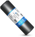 Alpha Szemeteszsák fekete 95x120 30mikron 200L 10db/tekercs - atadcleankft