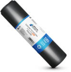 Alpha Szemeteszsák fekete 70x110 60mikron 135L 10db/tekercs - atadcleankft