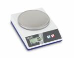 KERN & SOHN EIB 500-1 (520g/0, 1g) digitális asztali mérleg statikus töltöttség elleni védelemmel, elemről, vagy USB-C-ről működtethető (EIB 500-1)