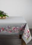 Takoy Față de masă roz- cenușie 140x180 cm, tip goblen cu model flori de magnolie Fata de masa