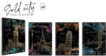 Lastva spirál füzet A/5, vonalas, 60 lapos, Gold City (COK-85147) - officetrade