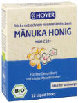 Hoyer Miere de Manuka in doze MGO 250+ bio, 12dz x 8g, Hoyer