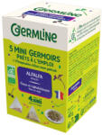 GERMLINE Mini germinatoare cu seminte de alfalfa, bio, 5 bucati x 8g, 40g, Germline