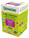 GERMLINE Mini germinatoare cu seminte de alfalfa, ridiche si fenicul bio 5 bucati x 8g 40g Germline