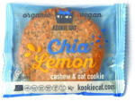 Kookie Cat Cookie cu chia si lamaie bio 50g Kookie Cat