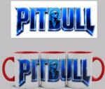  Pitbull bögre (Piros)