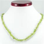  Peridot (olivin) splitter szemcse nyaklánc