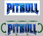  Pitbull bögre (Zöld)