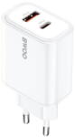BWOO Incarcator de retea 1x USB + 1x USB-C FAST CHARGING PD 36W ALB (GSM191509) - pcone