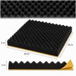 MyStyle Burete acustic fonoabsorbant cofrat si izolator fonic, Adezivat, Dimensiune placa 50X50X5cm