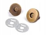 Stoklasa Mágneses táskapánt Ø14 mm, antik sárgaréz, 5 garnitúra (060808_96748_37613)