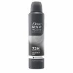 Dove men+care invisible dry 250ml deodorant spray 72h protection