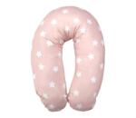 LORELLI Perna multifunctionala, bumbac ranforce, 190 cm, Stars Pale Blush (2081006 3502)