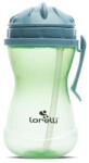 LORELLI Biberon sport cu clips lateral, cu pai moale si flexibil, capac de protectie rotativ, 360 ml, Blue Green (1023009 0004)