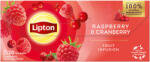 LIPTON Zmeura si Merisoare, ceai, fructe, 20 pliculete (1100013551)