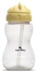 LORELLI Biberon sport, cu pai moale si flexibil, capac de protectie rotativ, 275 ml, Yellow Grey (1020033 0006)